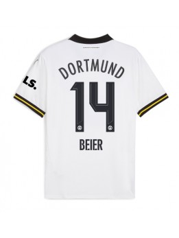 Borussia Dortmund Maximilian Beier #14 Ausweichtrikot 2024-25 Kurzarm